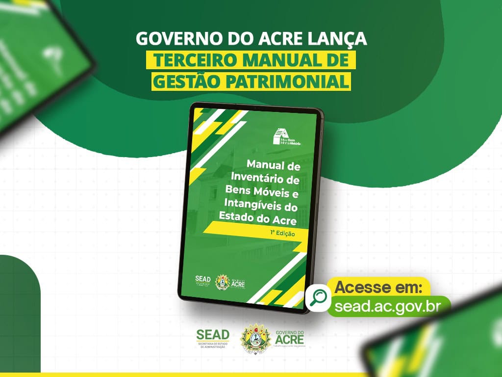 Governo lança manual para padronizar inventário de bens móveis e aprimorar gestão patrimonial
