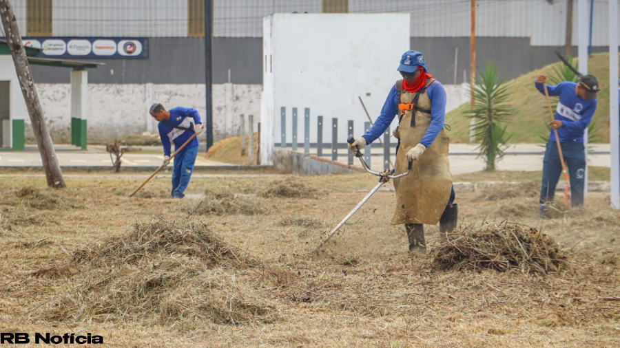 Prefeitura de Rio Branco mobiliza 300 trabalhadores em força-tarefa para preparar o Parque de Exposições Wildy Viana para a Expoacre