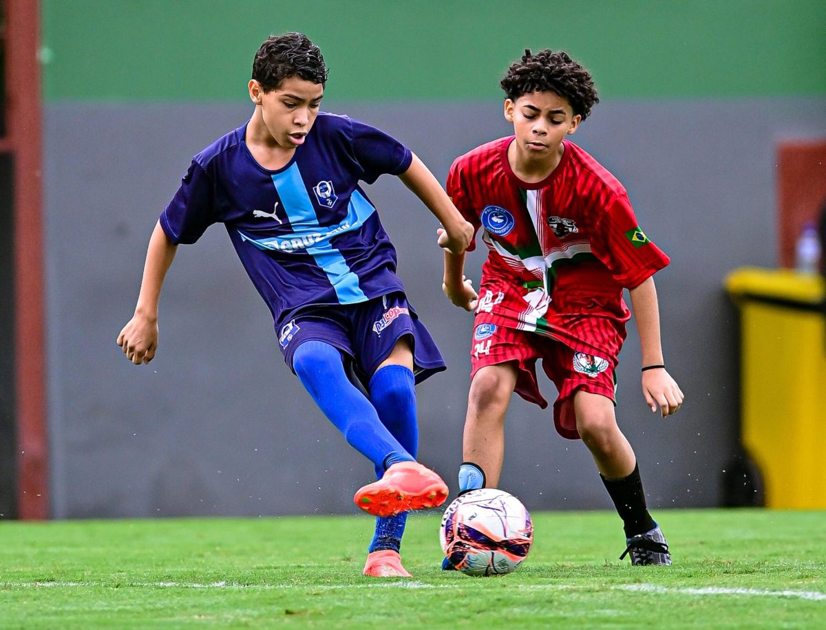 Campeonato Sub-13 registra 5,62 gols por jogo na 3ª rodada