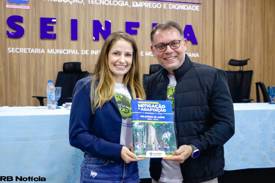Rio Branco conquista duas medalhas internacionais por ações de enfrentamento às mudanças climáticas