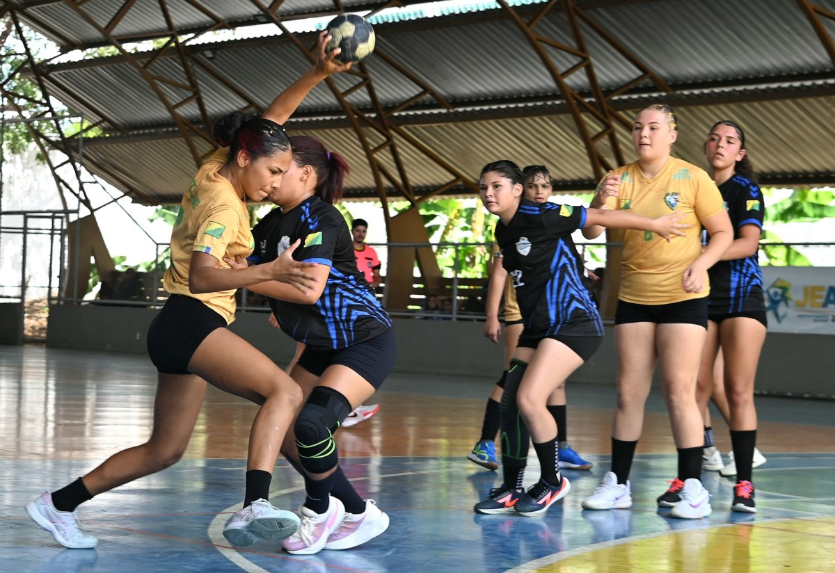 Jeac: Jader Saraiva confirma o título do handebol feminino sub-17