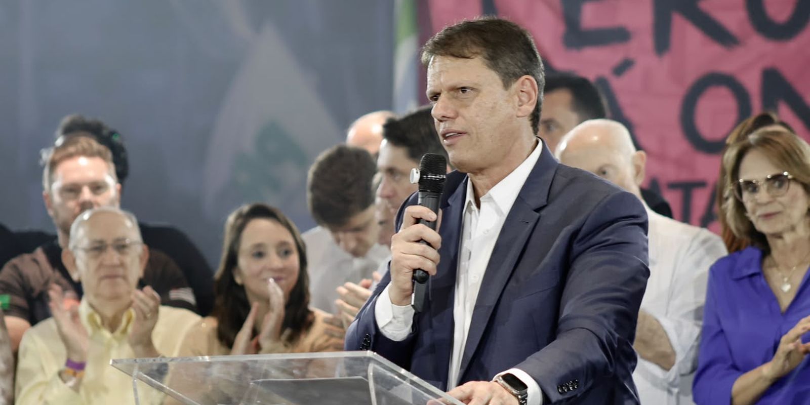 Republicanos lança candidatura de Tarcísio ao governo de São Paulo 