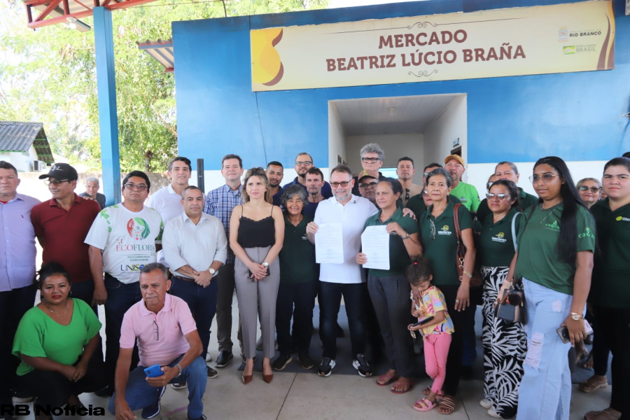 Prefeitura cede espaço do Mercado Beatriz Lúcio Braña e fortalece agricultura familiar em Rio Branco