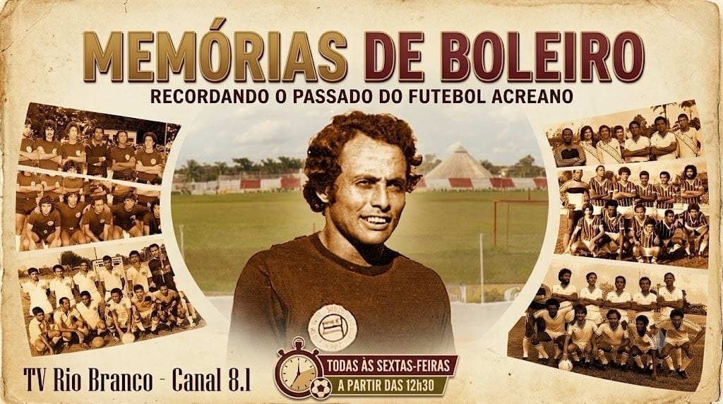 Diário do Esporte estreia nesta sexta-feira o quadro “Memórias de Boleiro”