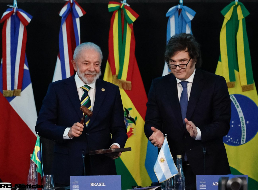Milei compartilha mensagem de deputado americano que chama Lula de “porco”