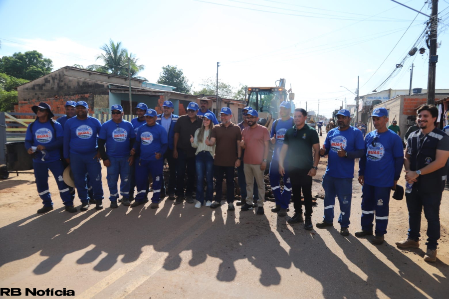 Prefeito Alysson Bestene acompanha ações do Prefeitura nas Ruas no bairro Santa Inês