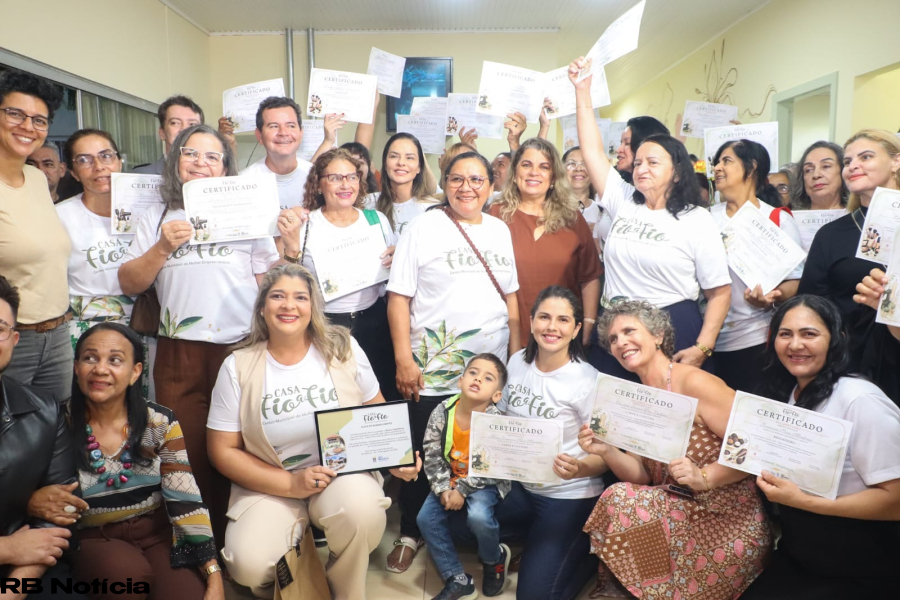 Capacitação que transforma: Prefeitura de Rio Branco certifica 72 mulheres em oficinas da Casa Fio a Fio