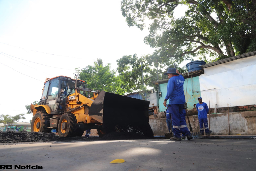 Prefeitura de Rio Branco intensifica ações de infraestrutura no bairro Maria Íris
