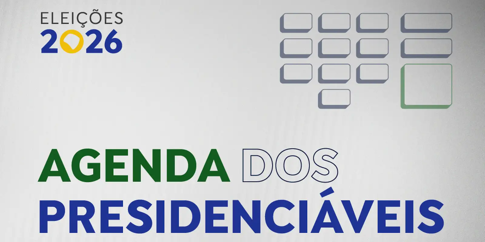 Confira a agenda dos candidatos à Presidência nesta segunda-feira (24)