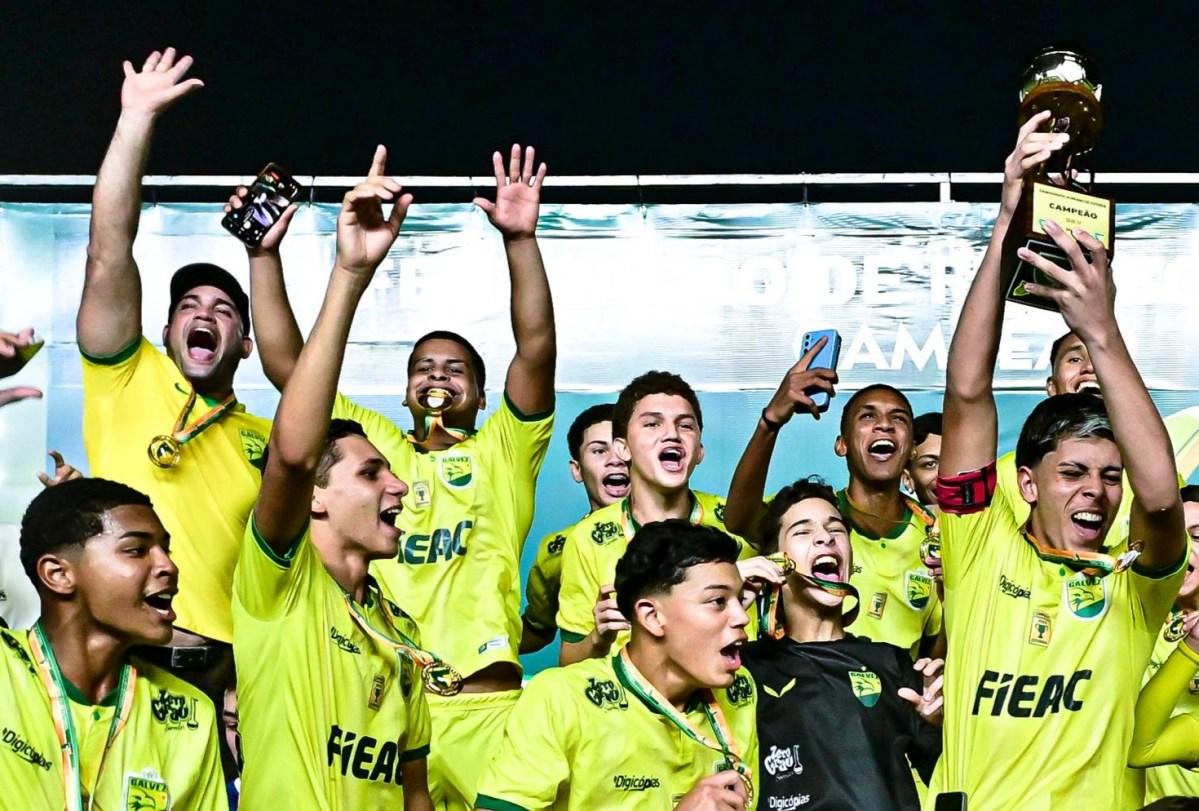 Sub-17: Galvez empata com o Santa Cruz e chega ao tetracampeonato