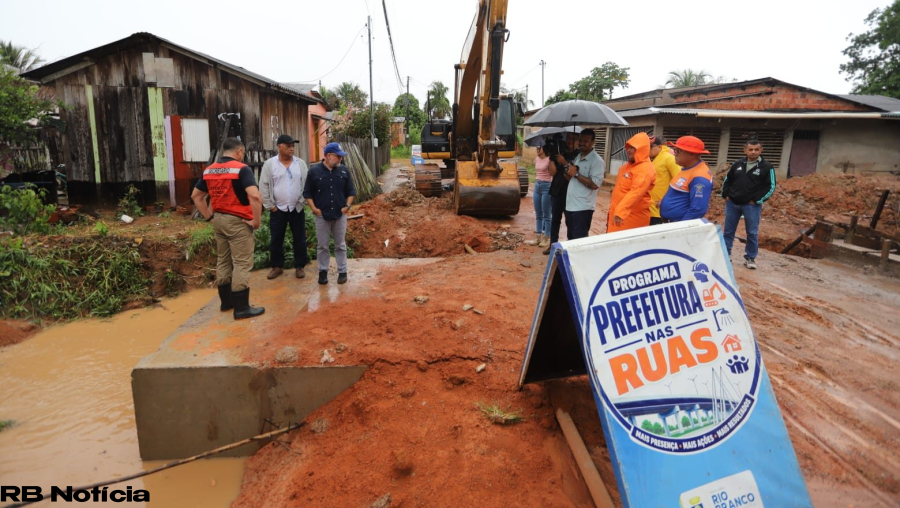 Prefeitura monitora igarapés após forte chuva e destaca importância das ações preventivas em Rio Branco