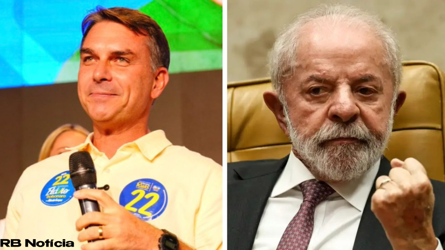 Flávio Bolsonaro tem 51,1% contra 48,9% de Lula em nova pesquisa Atlas/Bloomberg