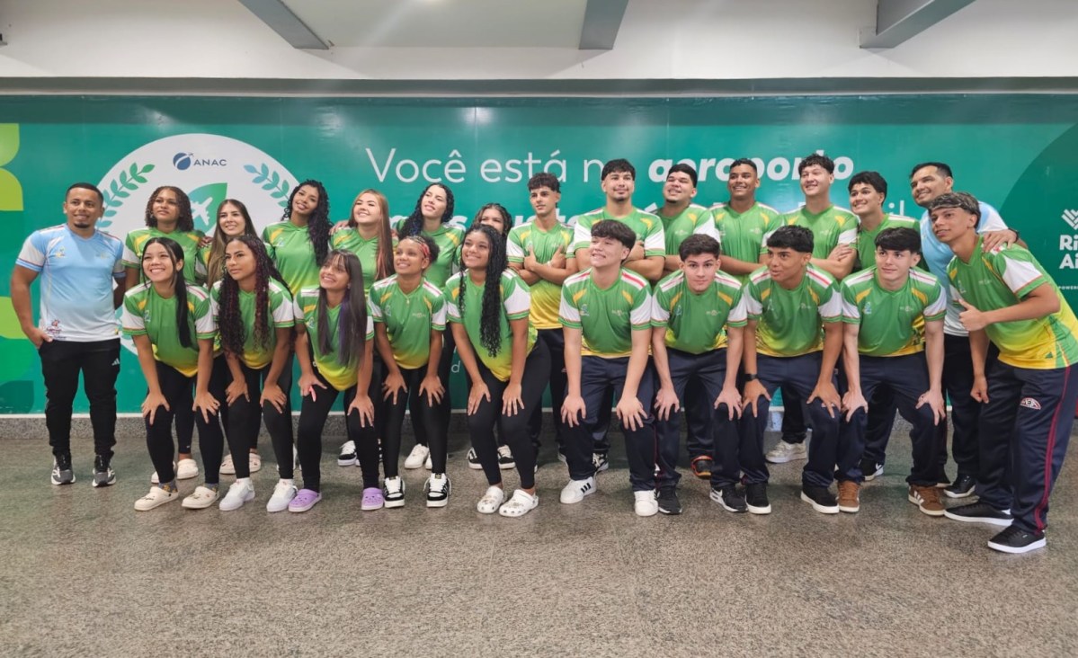 Fase nacional dos Jogos Escolares: equipes acreanas embarcam para Foz do Iguaçu-PR