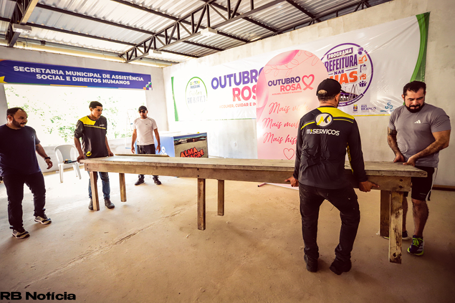 Prefeitura de Rio Branco promove ação de saúde e cidadania no bairro Placas em parceria com a Rede Amazônica, nesta quinta-feira (29)