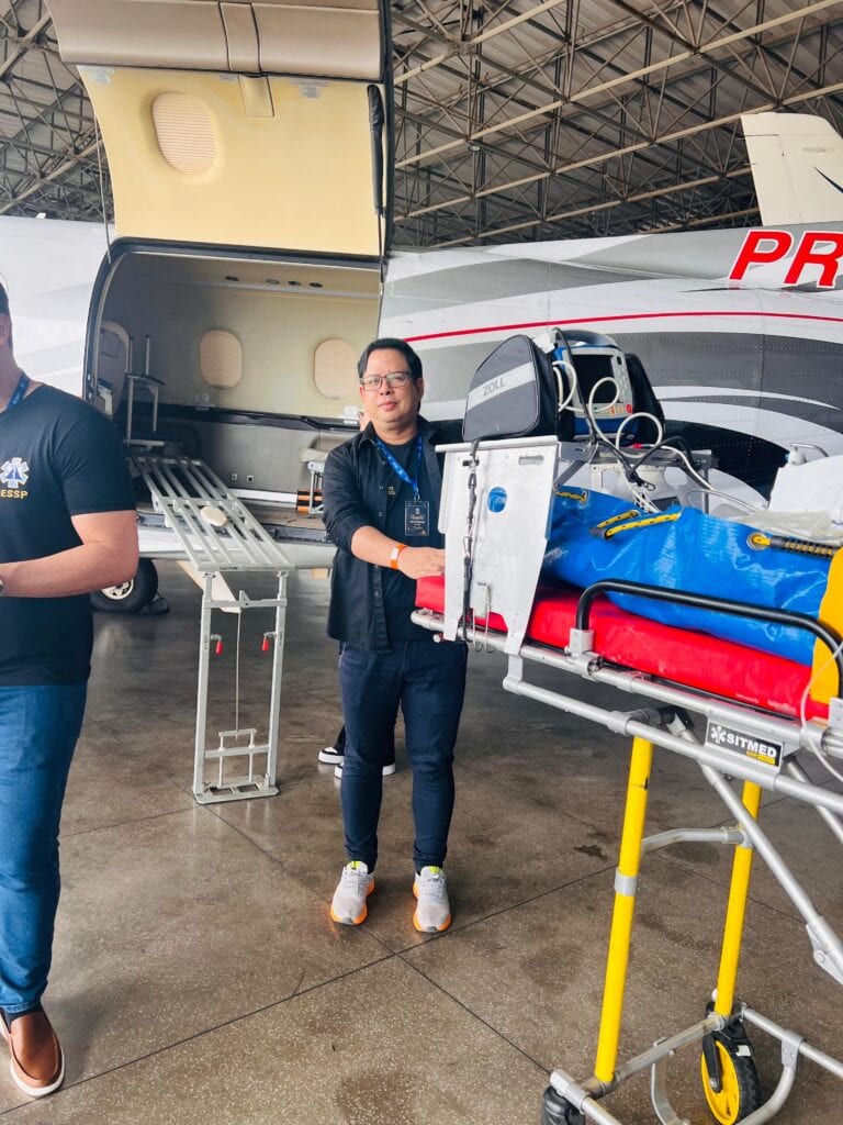 Qualificação em transporte aeromédico reforça atuação de profissionais de Jordão