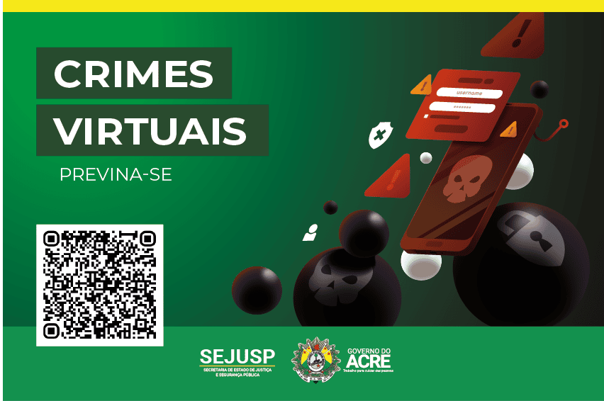 Segurança do Acre lança cartilha educativa sobre crimes virtuais