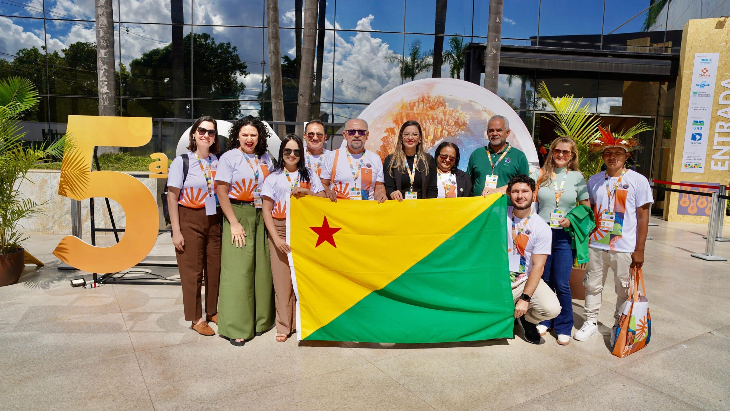 Acre participa da 5ª Conferência Nacional do Meio Ambiente e apresenta propostas para o enfrentamento à emergência climática