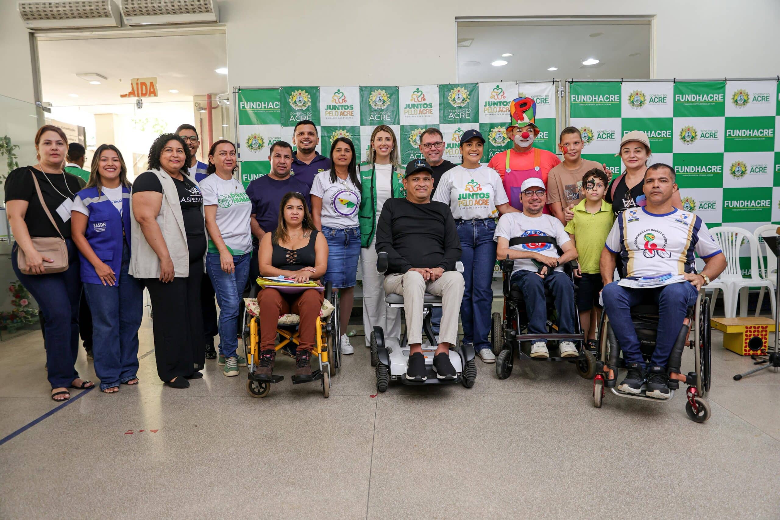 Governo do Acre realiza ação de saúde, assistência social e cidadania para pessoas com deficiência