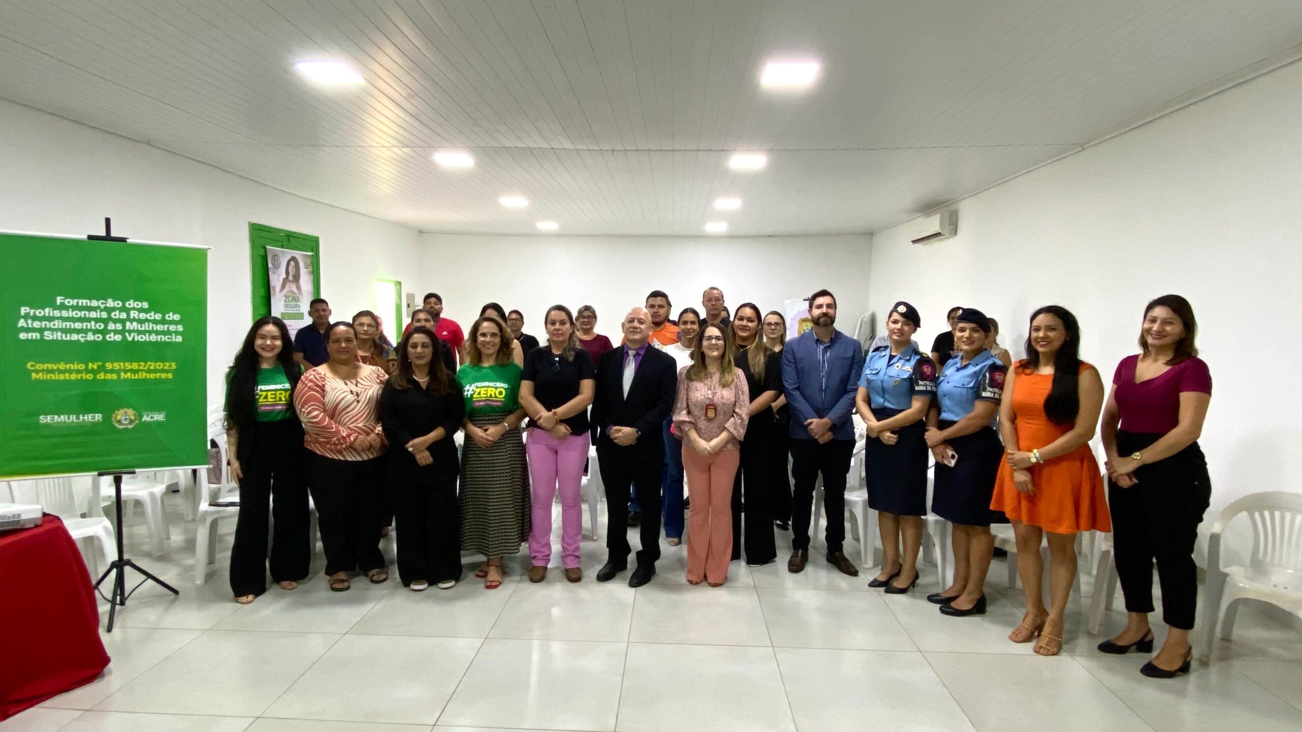 Governo do Acre promove formação da Rede de Atendimento às Mulheres no Bujari