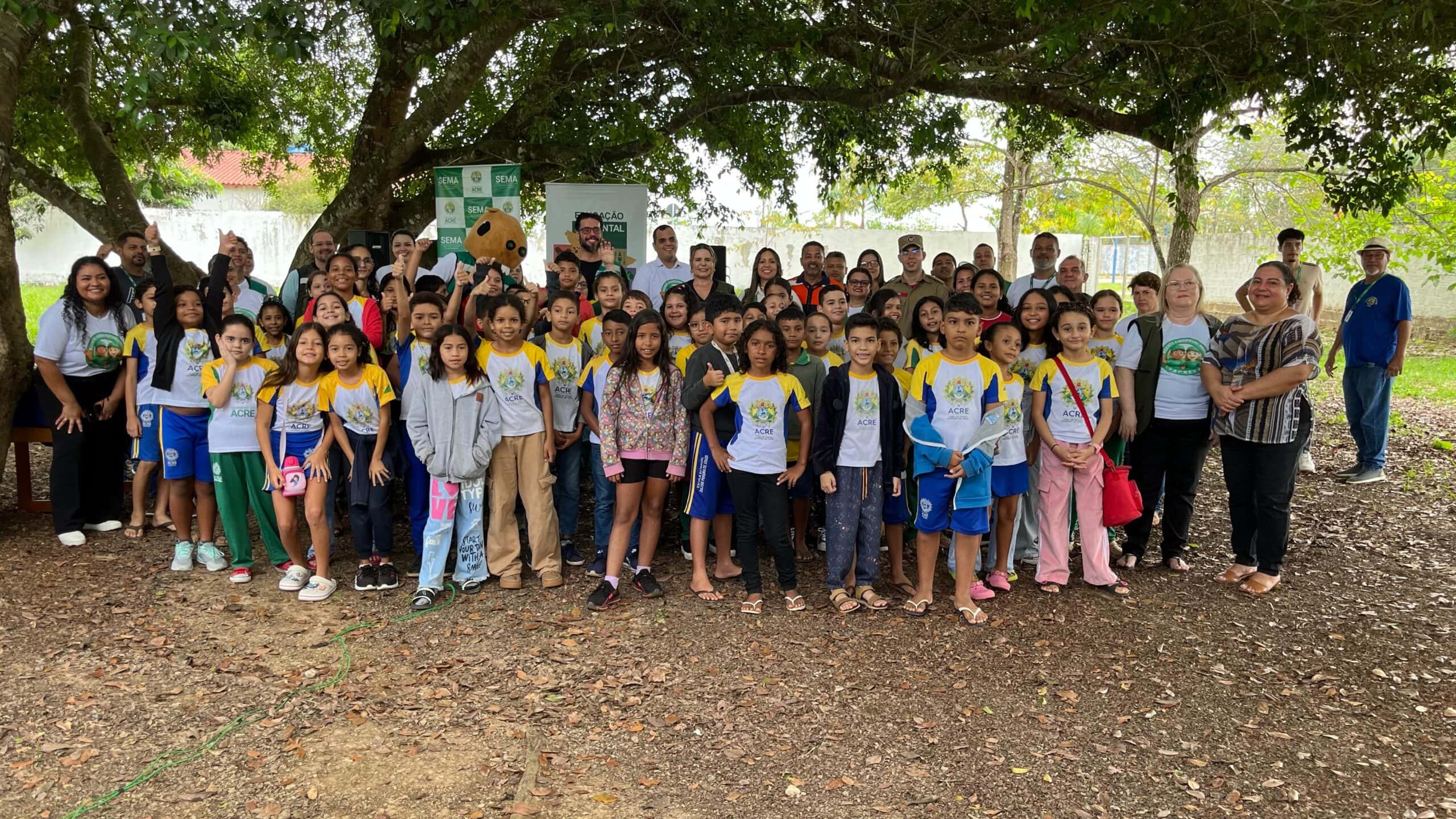 Governo do Acre lança Projeto Agente Ambiental Mirim para conscientização de crianças e adolescentes sobre meio ambiente e saúde na rede pública de ensino