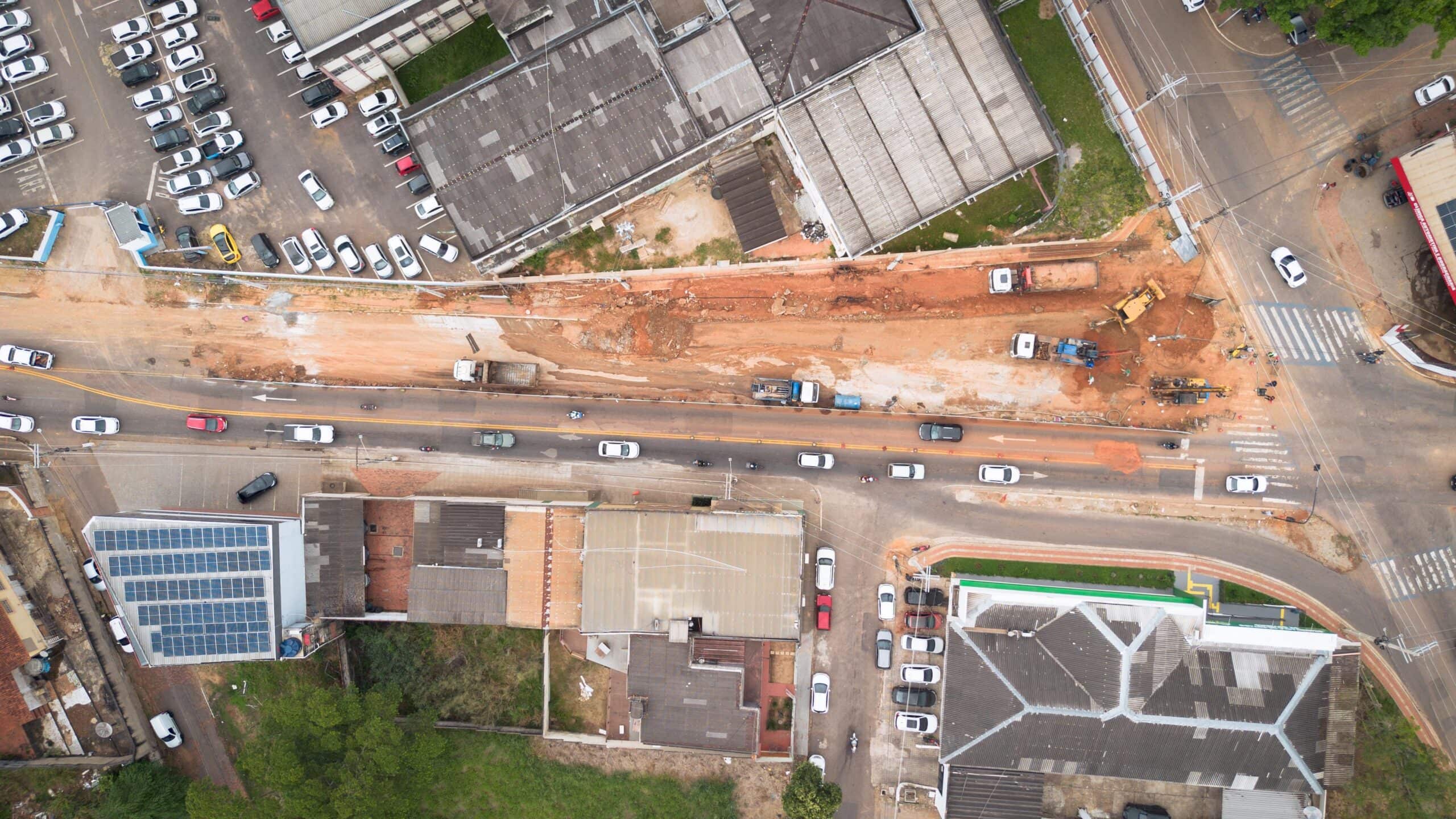 Governo anuncia avanço nas obras do Complexo Viário e nova interdição parcial entre a Rua João Donato e a Avenida Getúlio Vargas