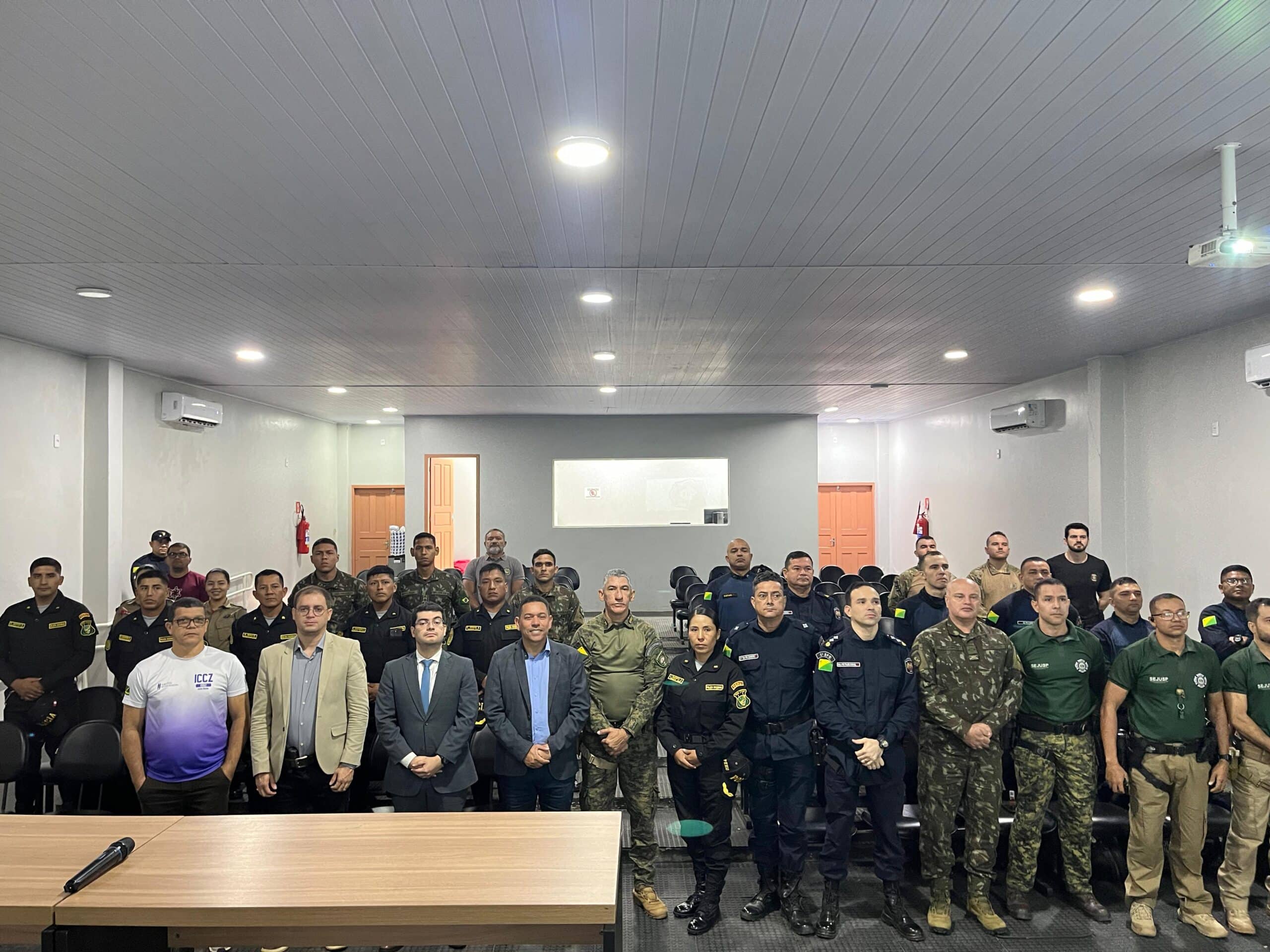 Acre realiza curso de integração policial com participação do Peru na região da Tríplice Fronteira